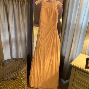 David’s Bridal Bridesmaid Dress - Illusion mesh